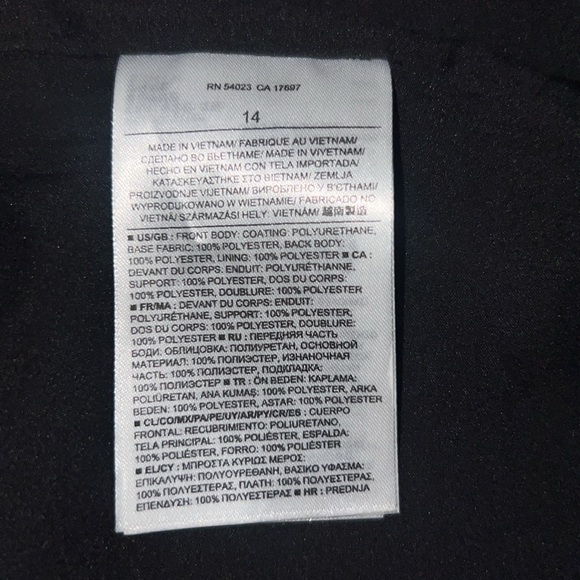 Banana Republic leather top. - Picture 4 of 4